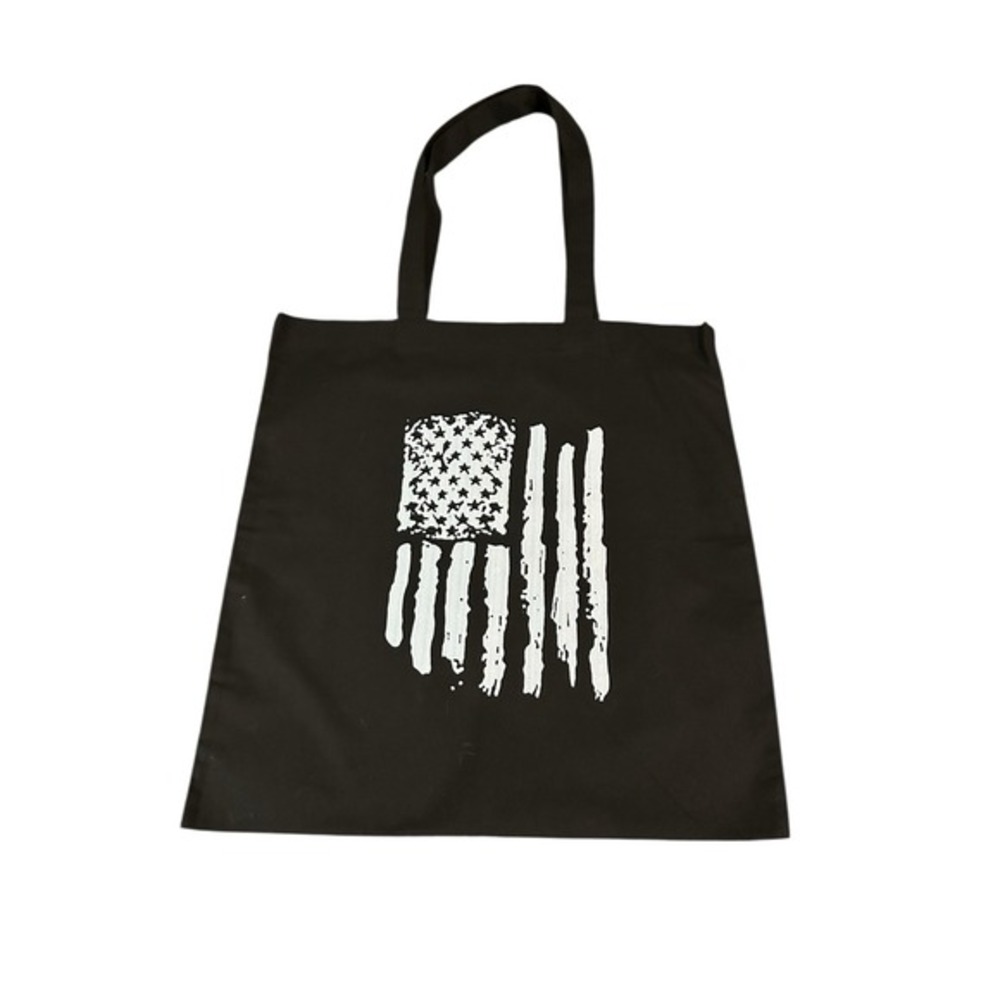 NEW canvas tote shoulder bag custom graphic handmade W 14 H 16 SH 11‎ inches